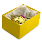 Bunny in the Easter Egg Metal Trinket Box Figurine
