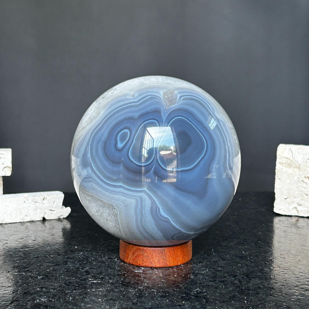 Quartz sphere with agate layers, Crystal Ball 4 Lb, Large Agate sphere, Top quality crystal ball Amethyst Geodes La Vie Bien Quartz sphere with agate layers, Crystal Ball 4 Lb, Large Agate sphere, Top quality crystal ball