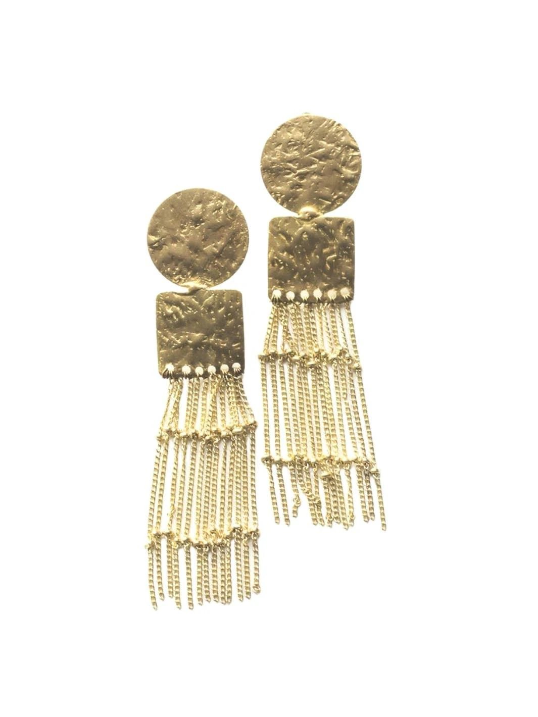Queen Fringe Earrings by Ethical Trade Co