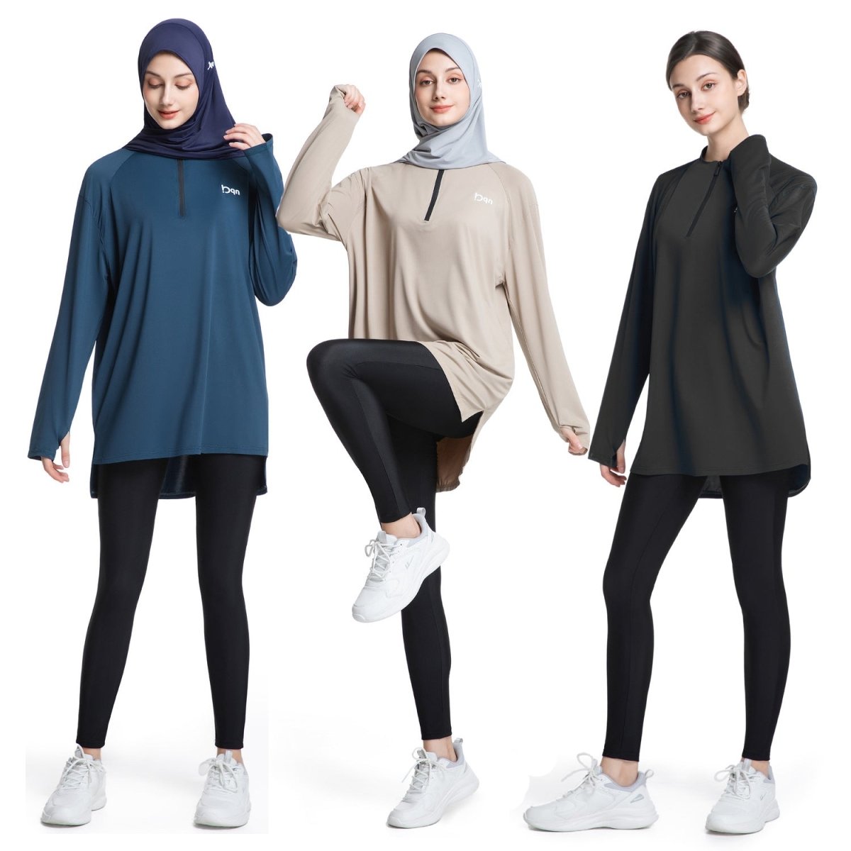 Quick-Dry Activewear with Thumb Holes Sports Top (MS289) La Vie Bien Quick-Dry Activewear with Thumb Holes Sports Top (MS289)