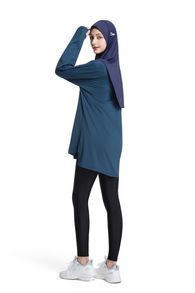 Quick-Dry Activewear with Thumb Holes Sports Top (MS289) La Vie Bien Quick-Dry Activewear with Thumb Holes Sports Top (MS289)