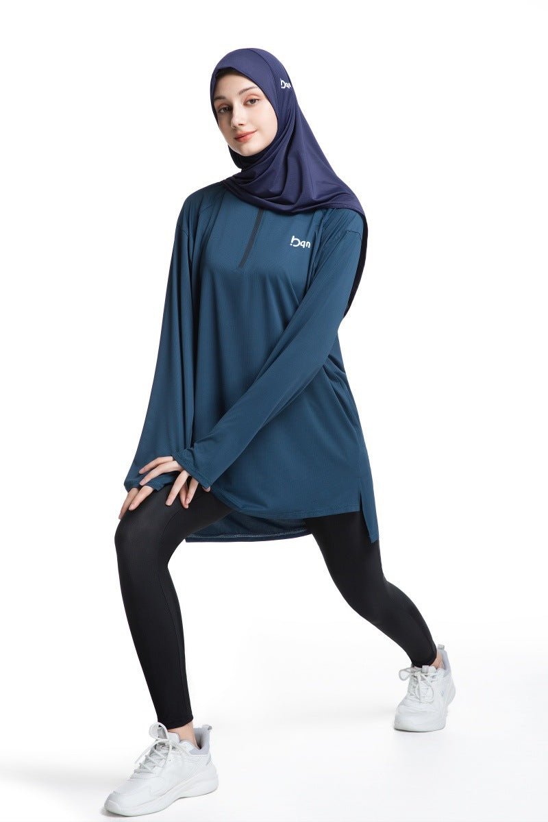 Quick-Dry Activewear with Thumb Holes Sports Top (MS289) La Vie Bien Quick-Dry Activewear with Thumb Holes Sports Top (MS289)