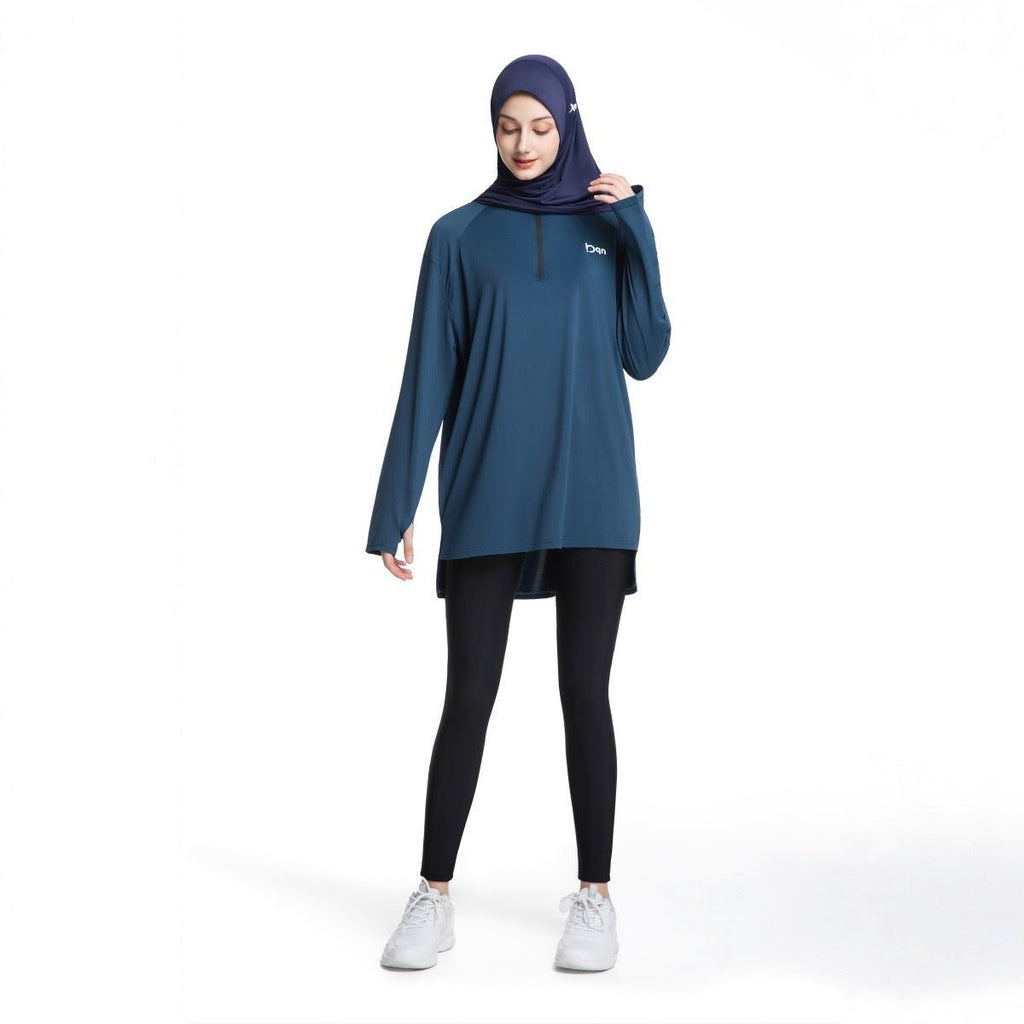 Quick-Dry Activewear with Thumb Holes Sports Top (MS289) La Vie Bien Quick-Dry Activewear with Thumb Holes Sports Top (MS289)