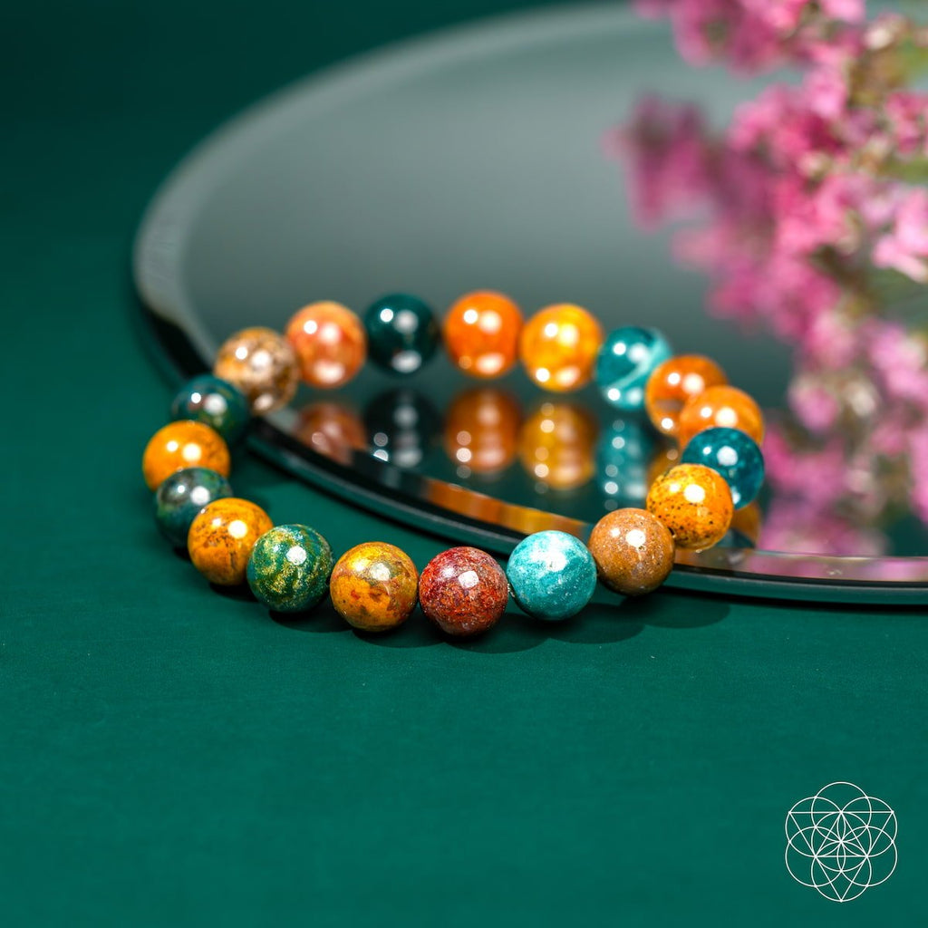 Quiet My Mind – Ocean Jasper Bracelet Bracelet La Vie Bien Quiet My Mind – Ocean Jasper Bracelet