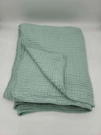 Quilted 4 Layers Muslin Blanket by Kalkedon Towels