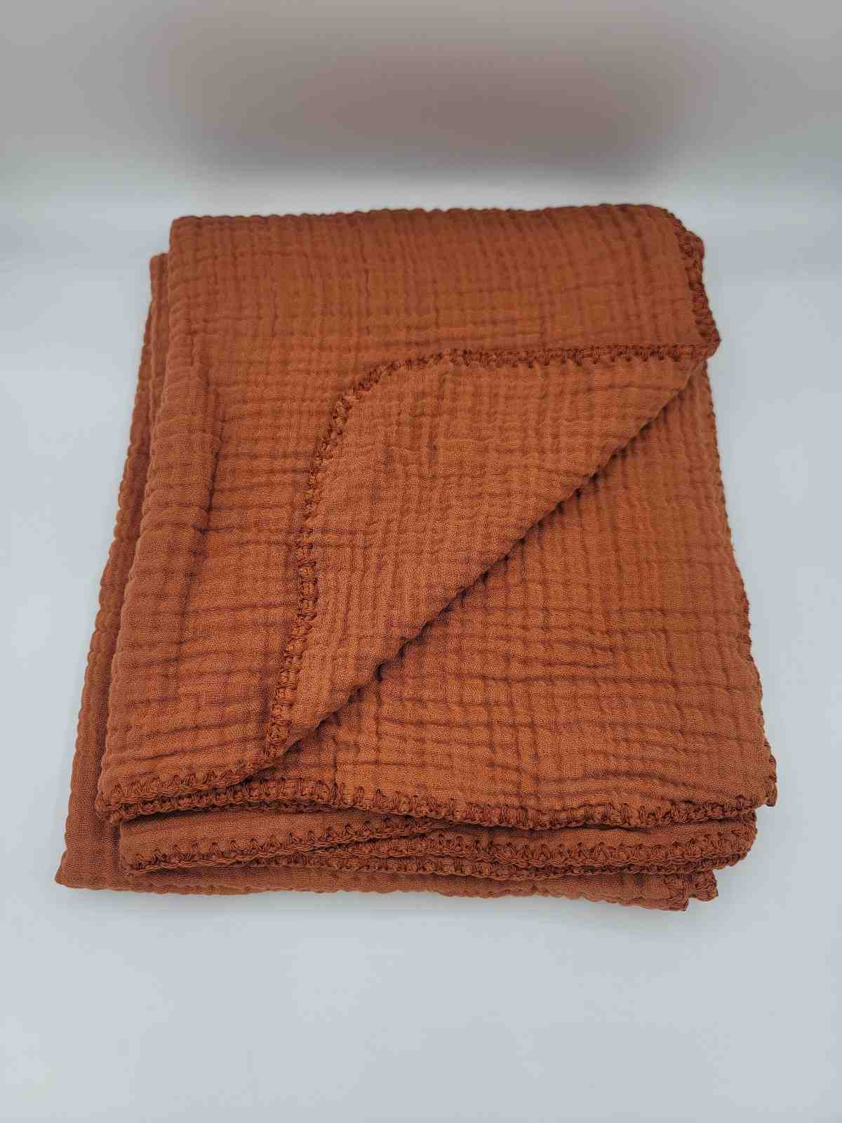 Quilted 4 Layers Muslin Blanket