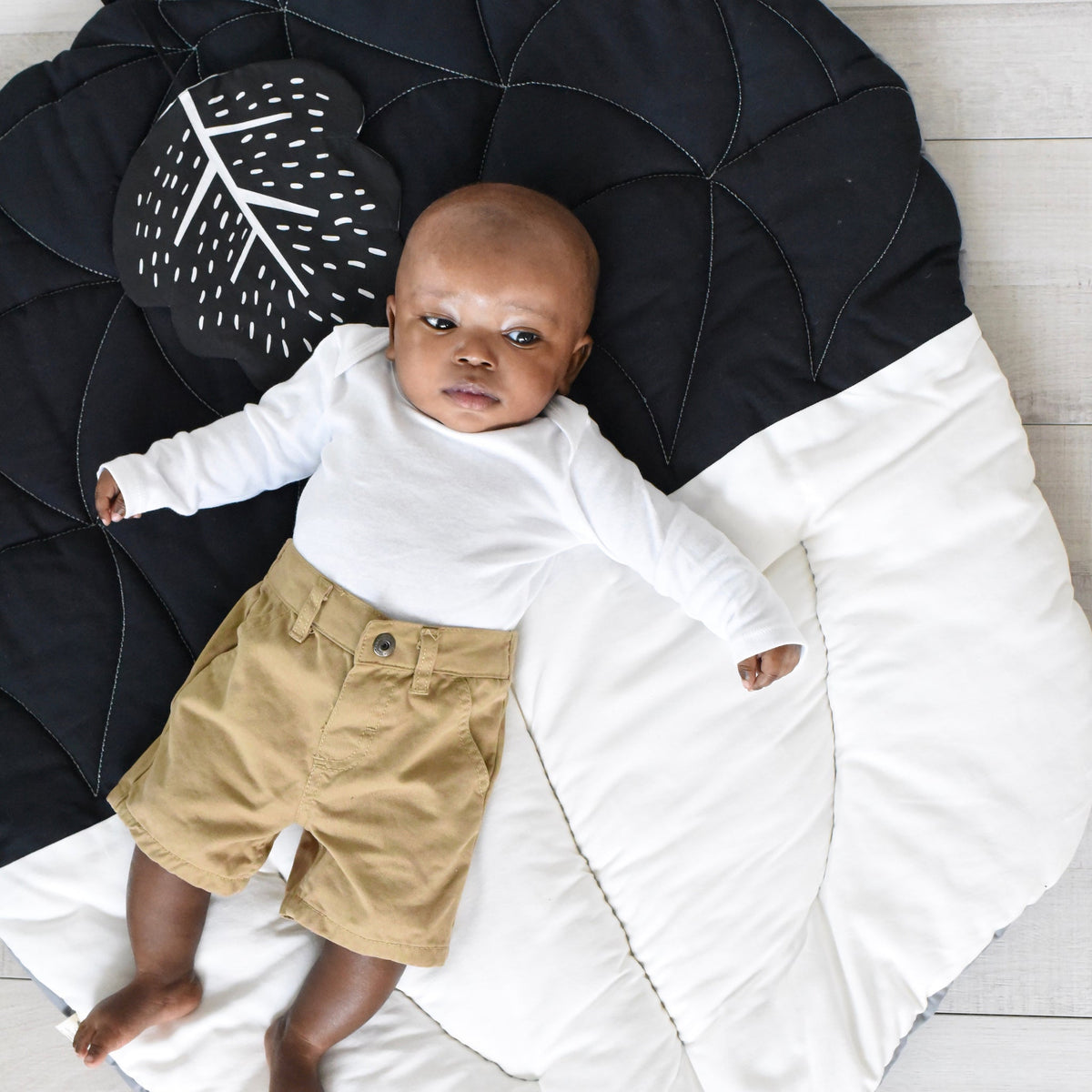 Quilted Playmat - Acorn Play Mats La Vie Bien Quilted Playmat - Acorn