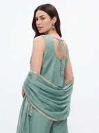 2078 - Heavy party wear sharara set