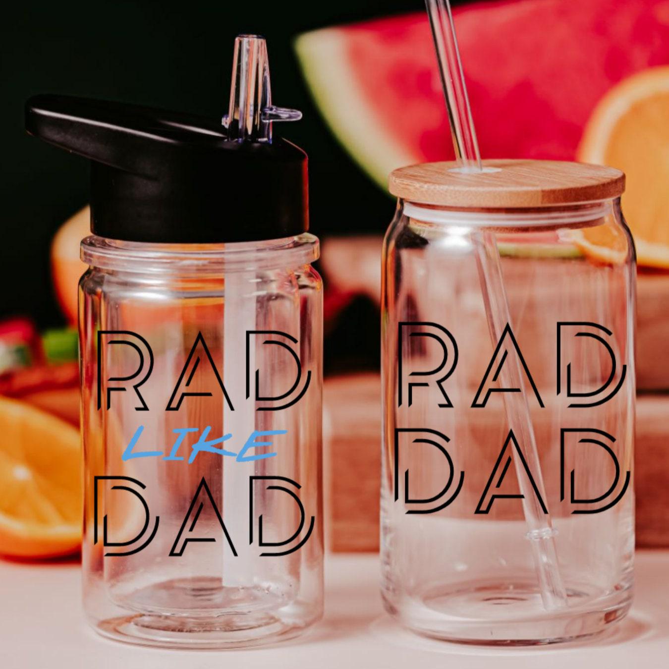 Rad Like Dad Daddy and Me Cup Set Drinkware La Vie Bien Rad Like Dad Daddy and Me Cup Set