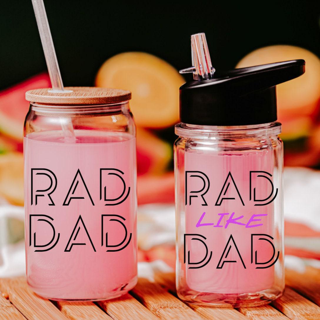 Rad Like Dad Daddy and Me Cup Set Drinkware La Vie Bien Rad Like Dad Daddy and Me Cup Set