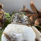Radelia Celtic Knot Ring in Sterling Silver La Vie Bien Radelia Celtic Knot Ring in Sterling Silver