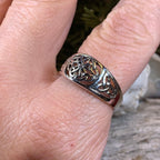 Radelia Celtic Knot Ring in Sterling Silver La Vie Bien Radelia Celtic Knot Ring in Sterling Silver