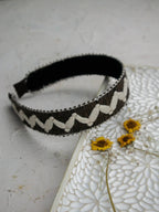 Raffia Ribbon Headband by Ash & Rose