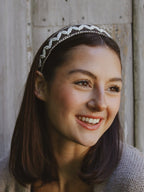 Raffia Ribbon Headband by Ash & Rose