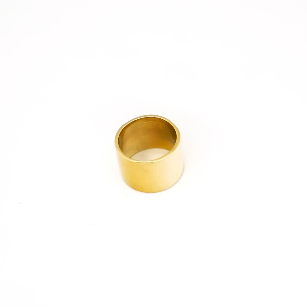Rahisi Wide Band Ring for Men and Women Rings La Vie Bien Rahisi Wide Band Ring for Men and Women