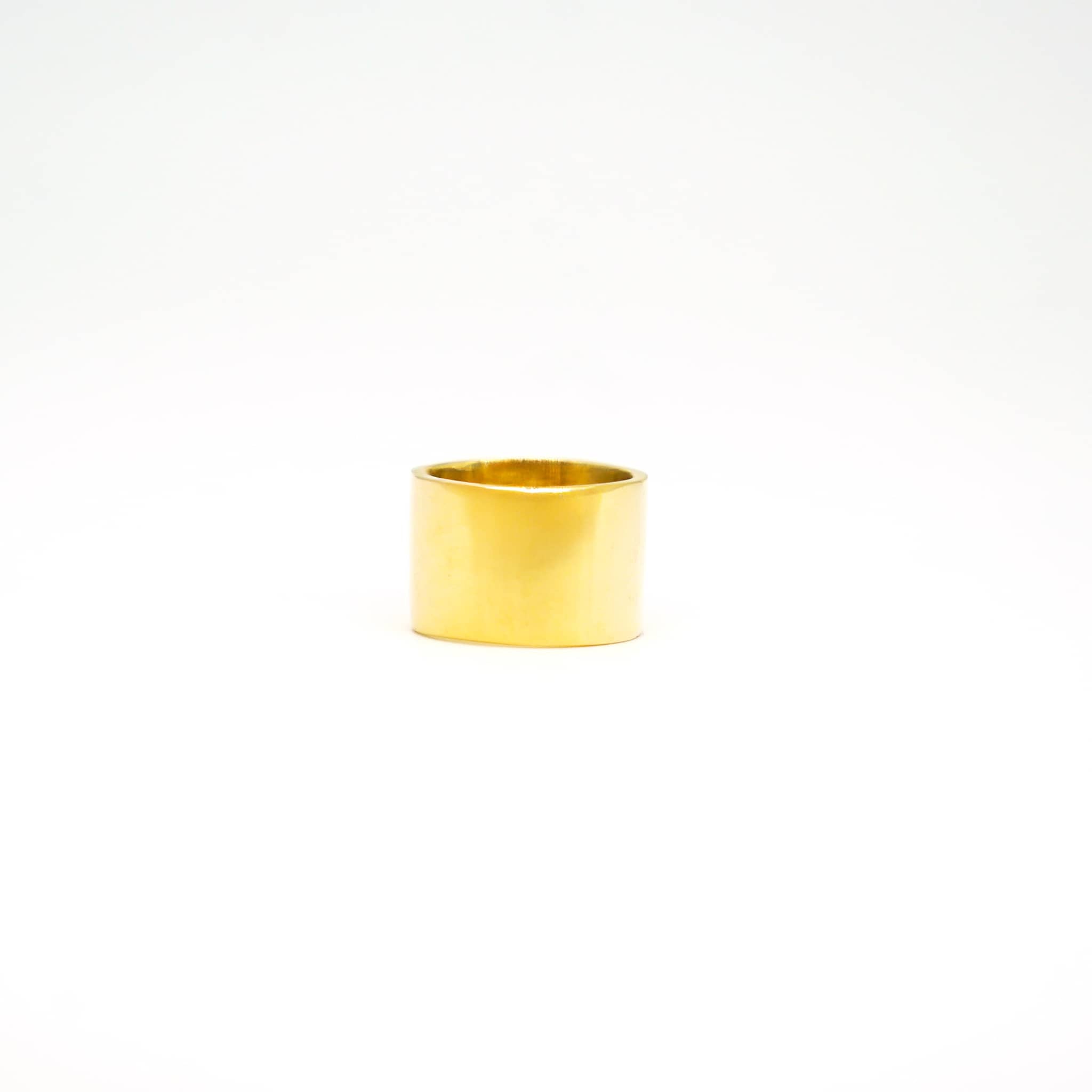 Rahisi Wide Band Ring for Men and Women Rings La Vie Bien Rahisi Wide Band Ring for Men and Women