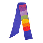 Rainbow and Blue Contemporary Clergy Stole Religious La Vie Bien Rainbow and Blue Contemporary Clergy Stole