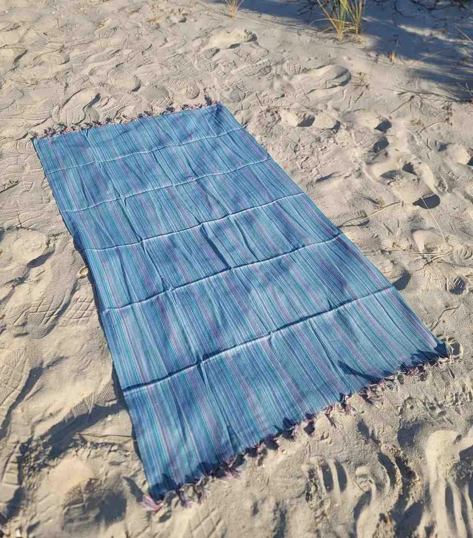 Rainbow Beach Towel - 100% Premium Turkish Cotton by Kalkedon Towels