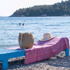 Rainbow Beach Towel - 100% Premium Turkish Cotton by Kalkedon Towels