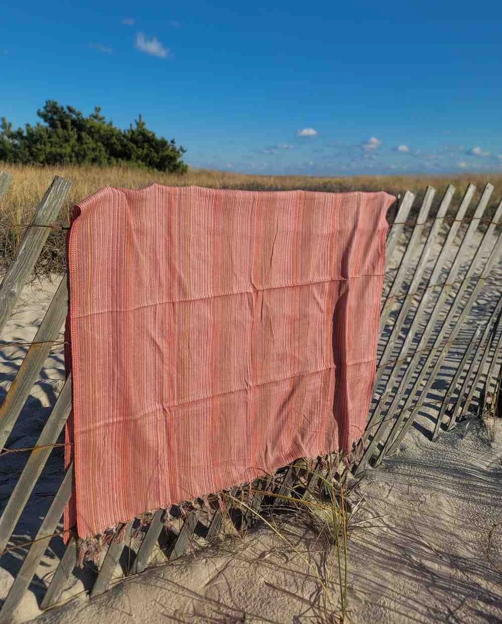 Rainbow Beach Towel - 100% Premium Turkish Cotton by Kalkedon Towels