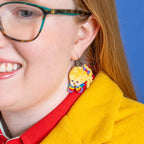 Rainbow Brite Drop Earrings by Erstwilder x Rainbow Brite Earrings La Vie Bien Rainbow Brite Drop Earrings by Erstwilder x Rainbow Brite