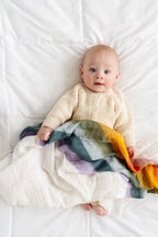 Rainbow Connection Swaddle Swaddles La Vie Bien Rainbow Connection Swaddle