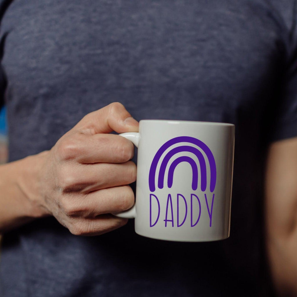 Rainbow Daddy Coffee Mug Drinkware La Vie Bien Rainbow Daddy Coffee Mug