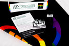 Rainbow Fist Garden Flag Garden Flag La Vie Bien Rainbow Fist Garden Flag