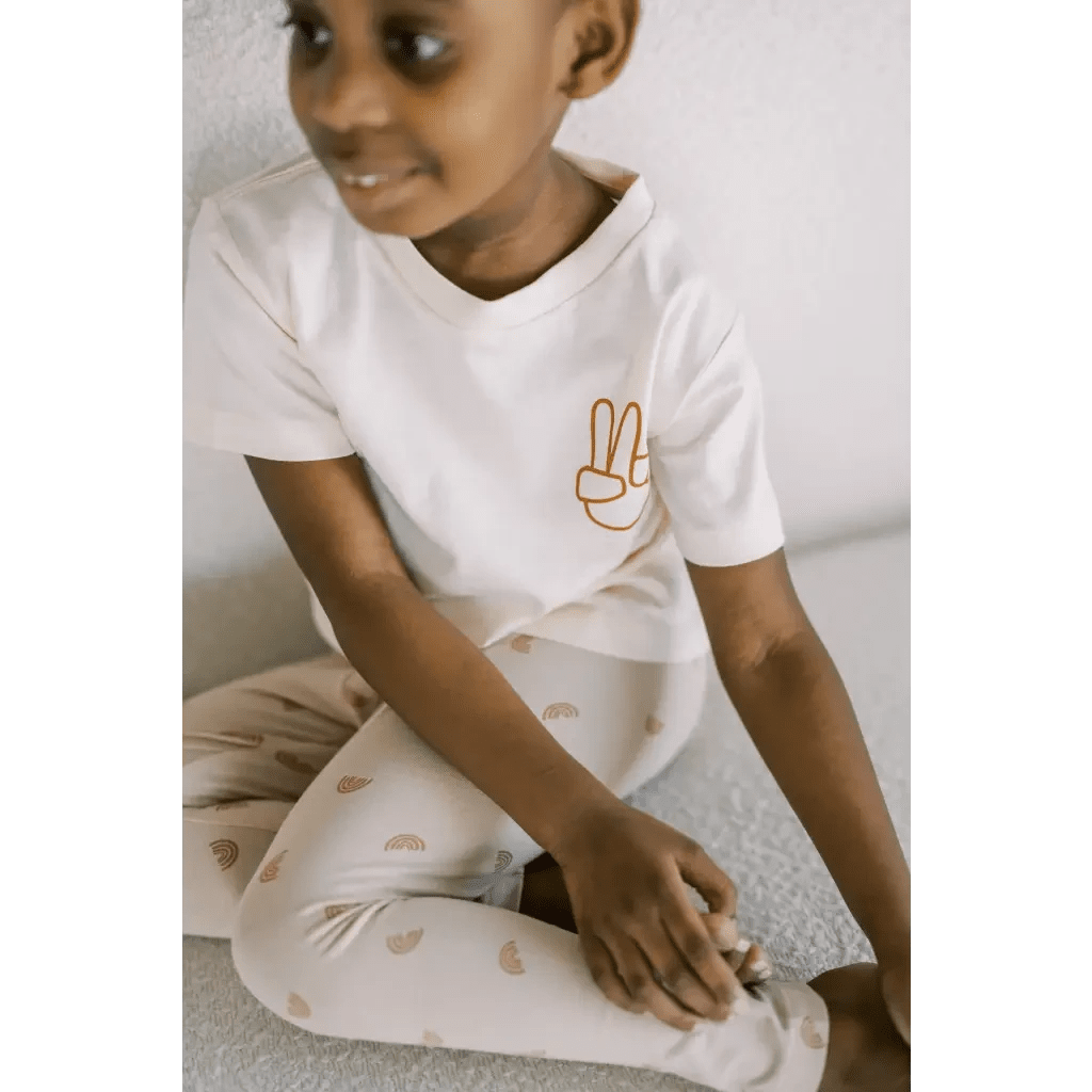 Rainbow Leggings for Kids by Polished Prints