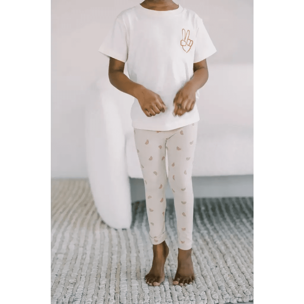 Rainbow Leggings for Kids by Polished Prints