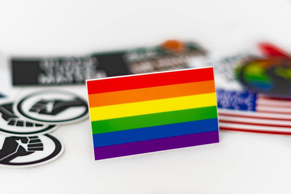 Rainbow LGBTQIA+ Pride Sticker Sticker La Vie Bien Rainbow LGBTQIA+ Pride Sticker