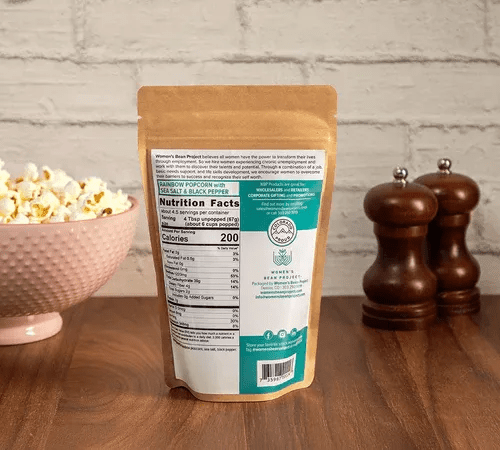 Rainbow Popcorn with Salt and Pepper Popcorn La Vie Bien Rainbow Popcorn with Salt and Pepper