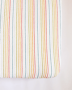 Rainbow Stripe Crib Sheet Crib Sheets La Vie Bien Rainbow Stripe Crib Sheet