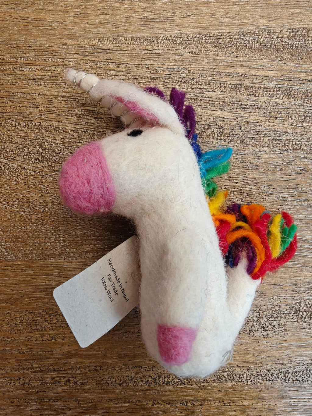 Rainbow unicorn handmade felt Finger Puppet - Sensory Play for kids - Magic Meadow collection (Copy) (Copy) La Vie Bien Rainbow unicorn handmade felt Finger Puppet - Sensory Play for kids - Magic Meadow collection (Copy) (Copy)