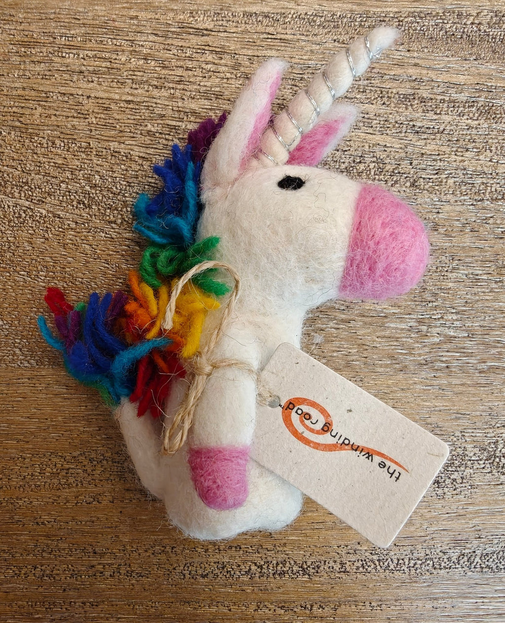 Rainbow unicorn handmade felt Finger Puppet - Sensory Play for kids - Magic Meadow collection (Copy) (Copy) La Vie Bien Rainbow unicorn handmade felt Finger Puppet - Sensory Play for kids - Magic Meadow collection (Copy) (Copy)