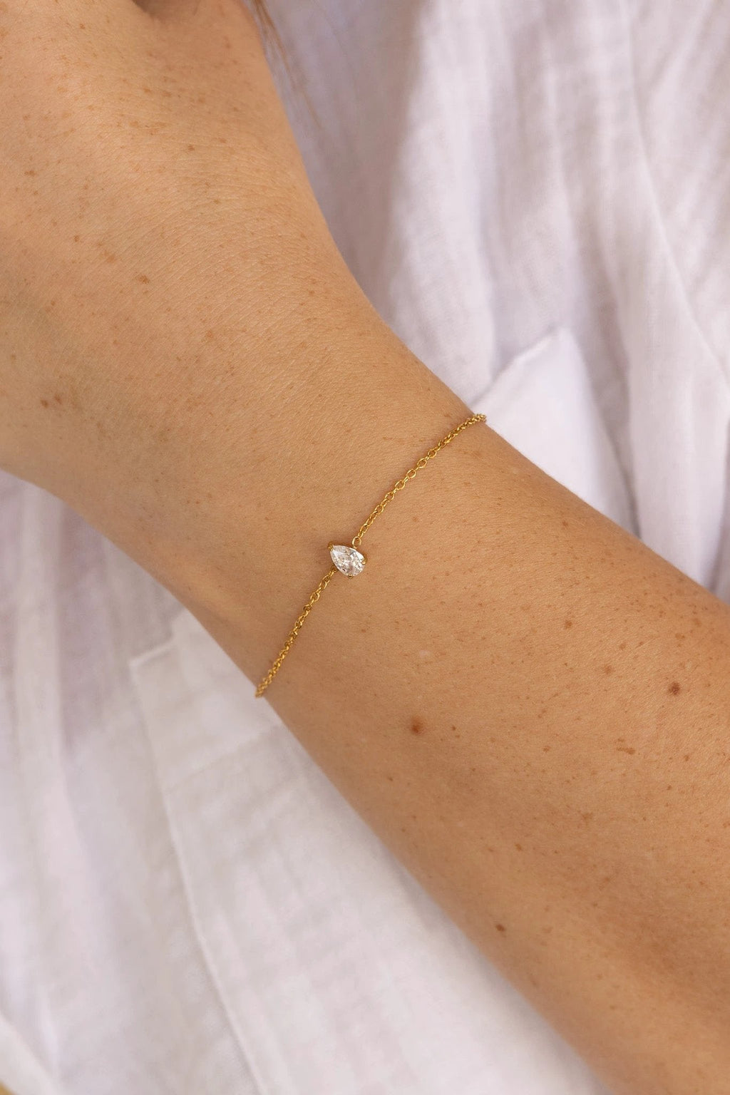 Raindrop Bracelet by Rose & Clay