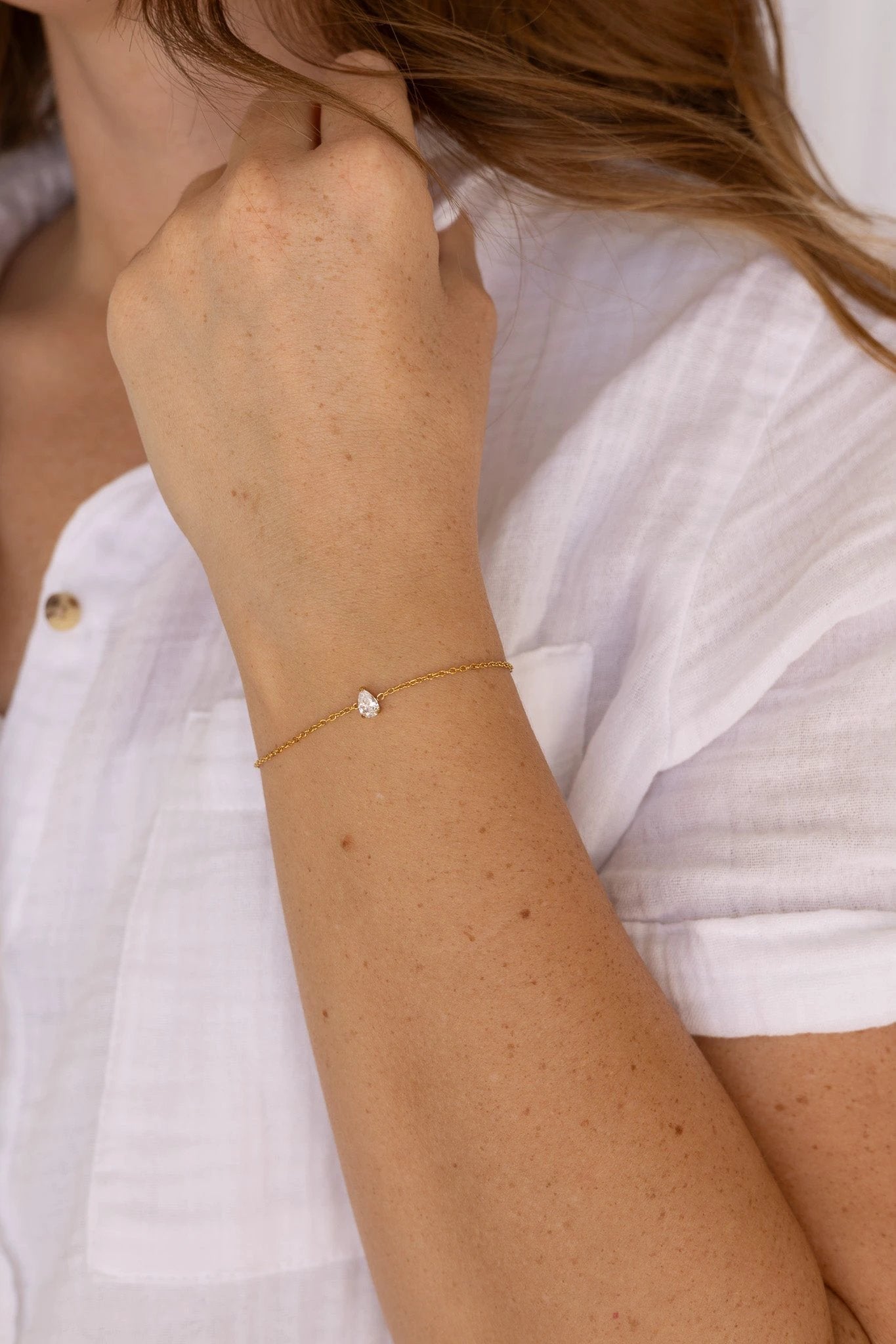 Raindrop Bracelet by Rose & Clay
