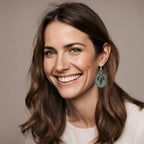 Raindrop Seed Bead Earrings - Guatemala Jewelry La Vie Bien Raindrop Seed Bead Earrings - Guatemala