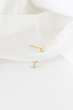 Raindrop Stud by Rose & Clay