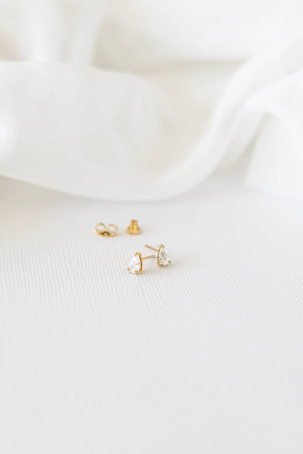 Raindrop Stud by Rose & Clay