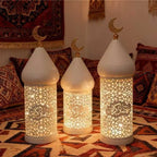 Ramadan Eid Candle Lantern Metal Craft Decorative Light (MAC380)