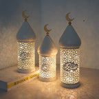 Ramadan Eid Candle Lantern Metal Craft Decorative Light (MAC380) La Vie Bien Ramadan Eid Candle Lantern Metal Craft Decorative Light (MAC380)