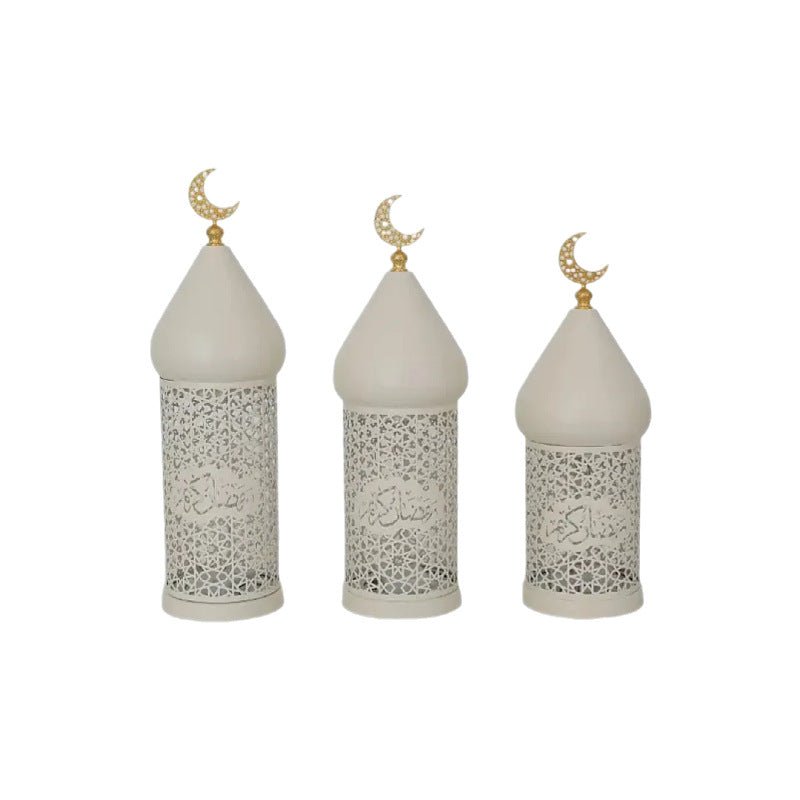 Ramadan Eid Candle Lantern Metal Craft Decorative Light (MAC380) La Vie Bien Ramadan Eid Candle Lantern Metal Craft Decorative Light (MAC380)