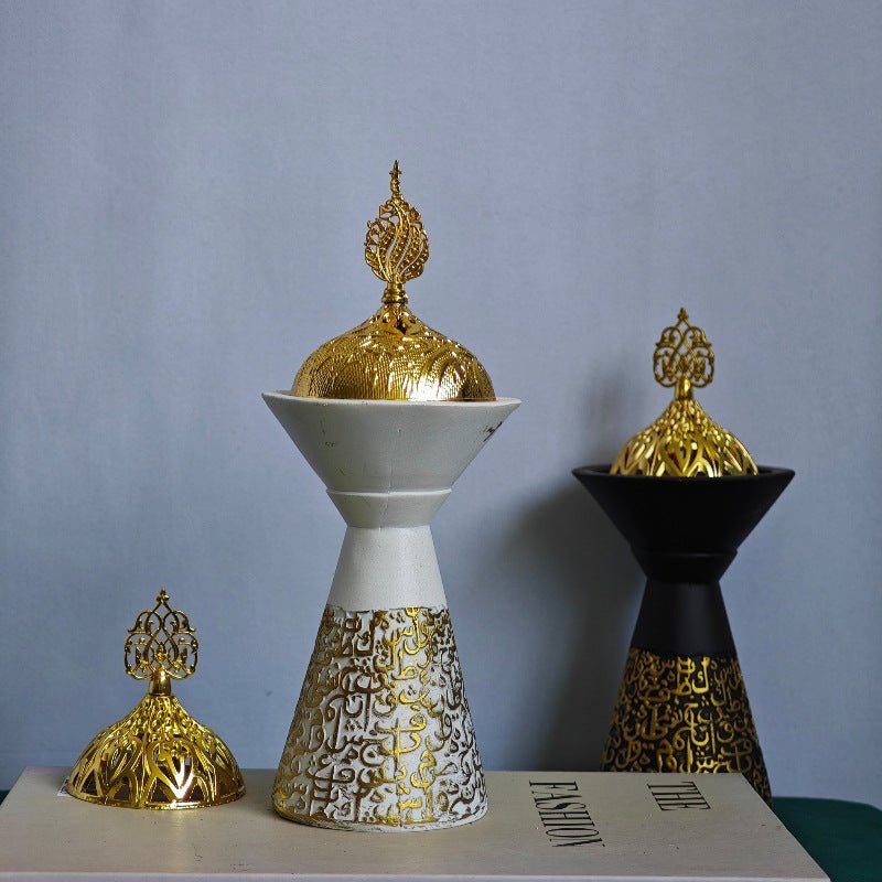 Ramadan Incense Burner Creative Tabletop Home Decor (MAC394) La Vie Bien Ramadan Incense Burner Creative Tabletop Home Decor (MAC394)