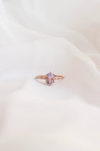 Rapunzel Ring in Lavender Quartz by Rose & Clay