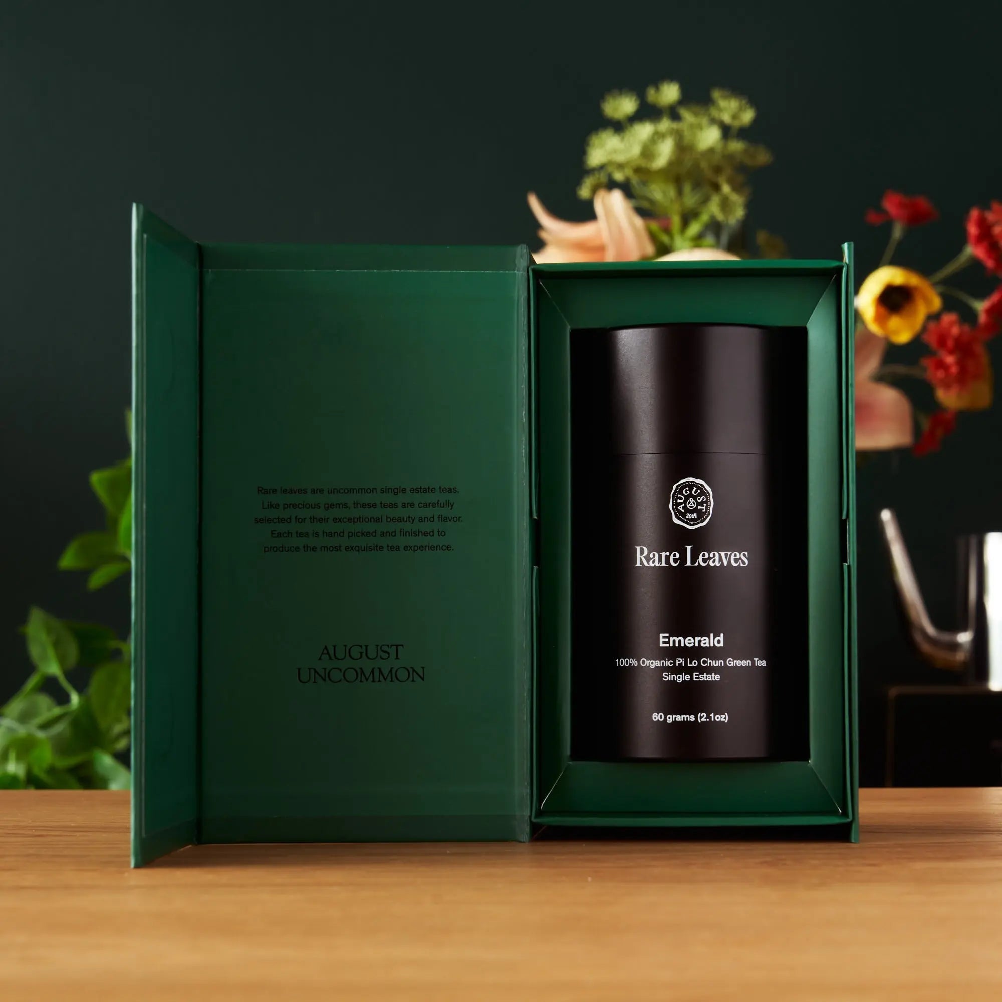 Rare Leaves Emerald - Single Estate Pi Lo Chun Green Tea Beverages > Teas > Green Teas La Vie Bien Rare Leaves Emerald - Single Estate Pi Lo Chun Green Tea