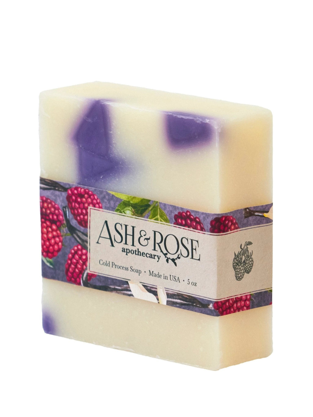 Raspberry Vanilla Soap Bar by Ash & Rose