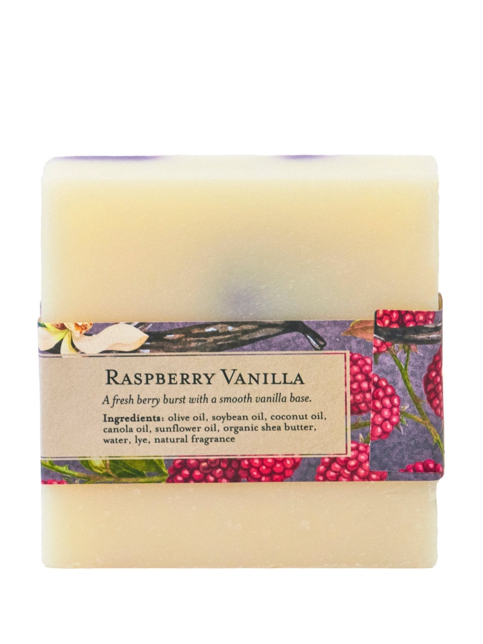 Raspberry Vanilla Soap Bar by Ash & Rose