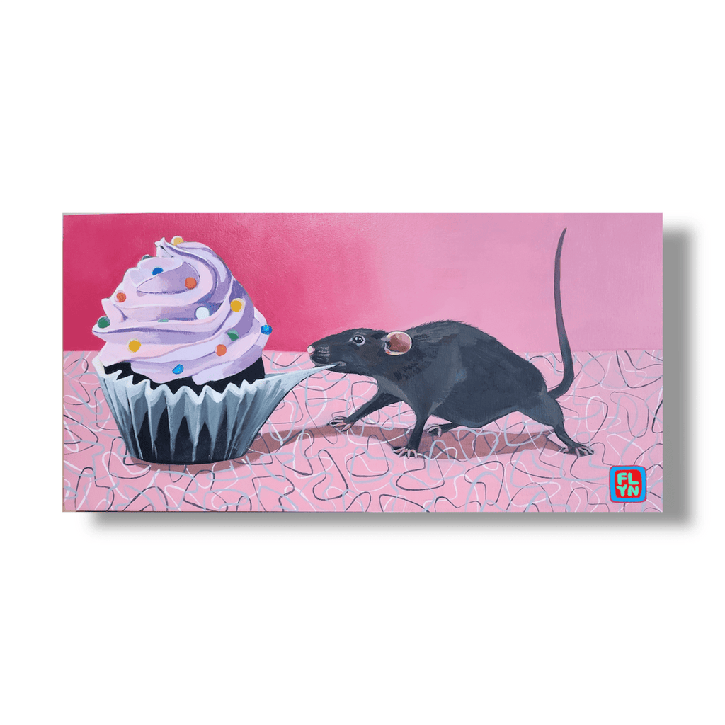 Rats Got My Cake sticker by FLYNhats