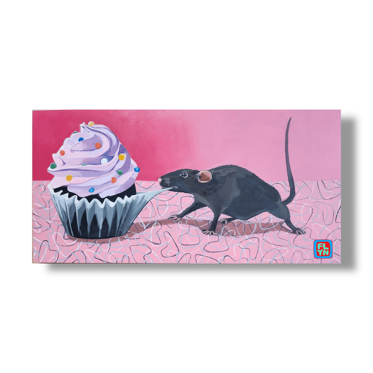 Rats Got My Cake sticker by FLYNhats